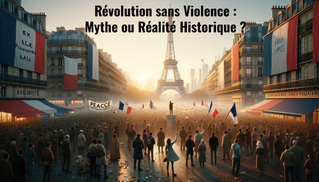 Révolution sans Violence : Mythe ou Réalité Historique ?