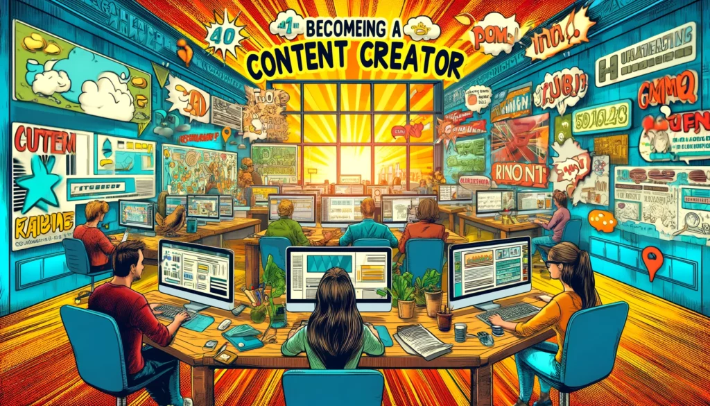 Devenir Créateur de Contenu en 2024 : Un Voyage au Cœur du Storytelling Numérique
