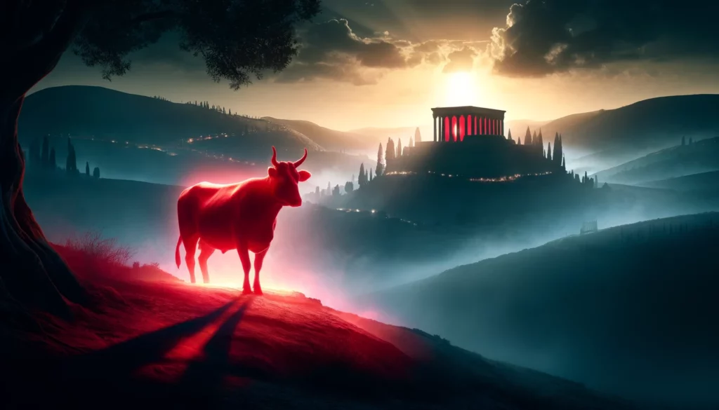 La Prophétie de la Vache Rousse et l’Attaque du 7 Octobre : Contexte Religieux et Politique