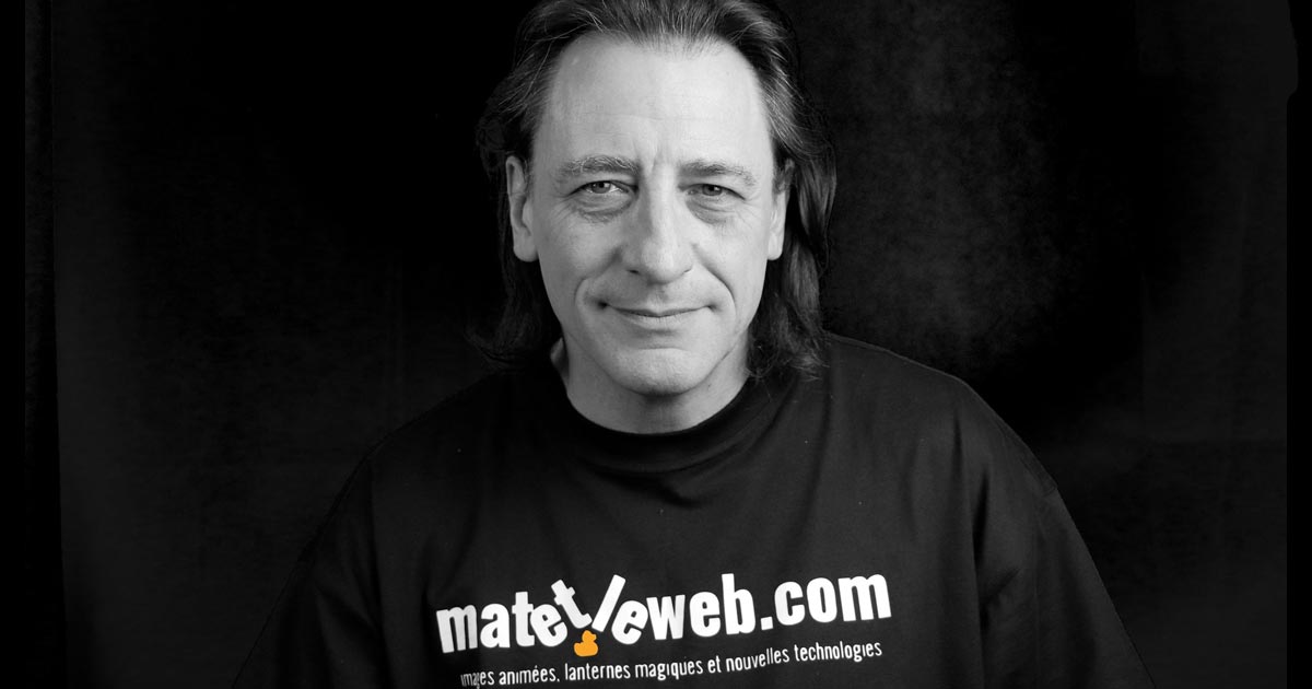 Portrait de Christophe Sola, fondateur de Mat et le Web.