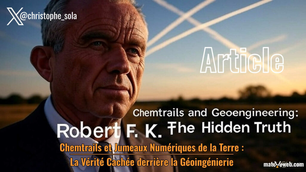 Chemtrails et Jumeaux Numériques de la Terre : La Vérité Cachée derrière la Géoingénierie