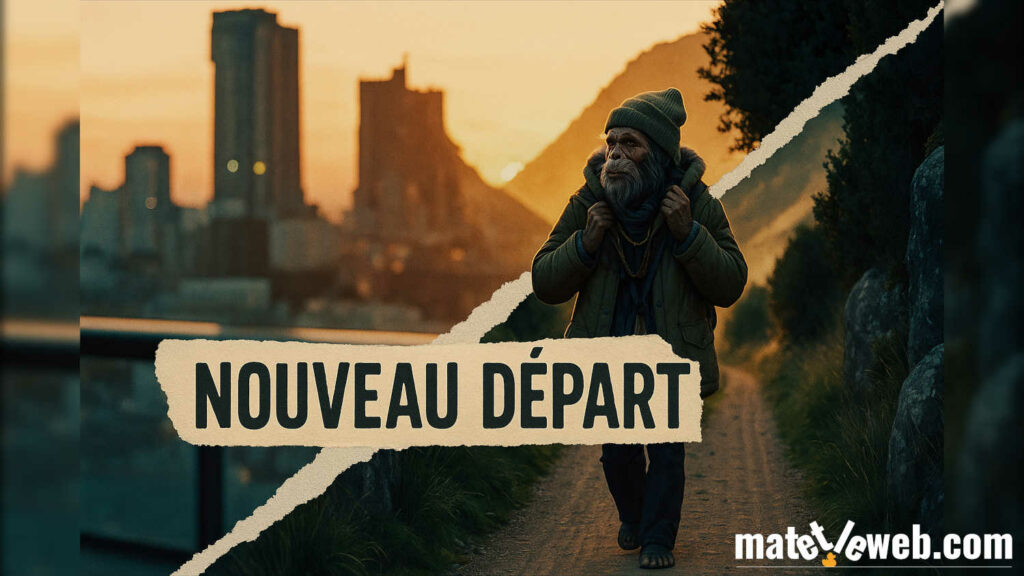 Nouveau départ (Vlog 71) – Docu-fiction & IA | Mat et le Web