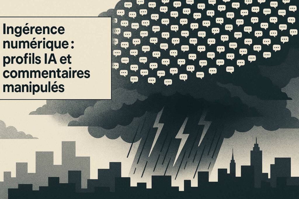 Profils IA, vagues de commentaires et guerre cognitive : l’ingérence numérique ne ressemble plus à ce que vous croyez