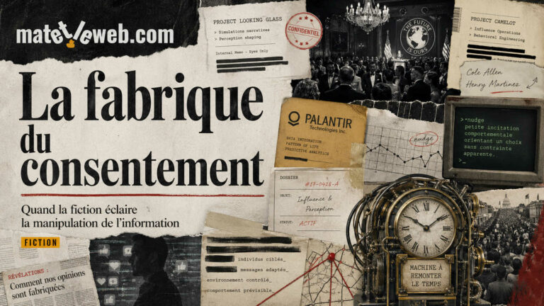 Project Looking Glass, Palantir et manipulation de l’information dans une fiction politique.