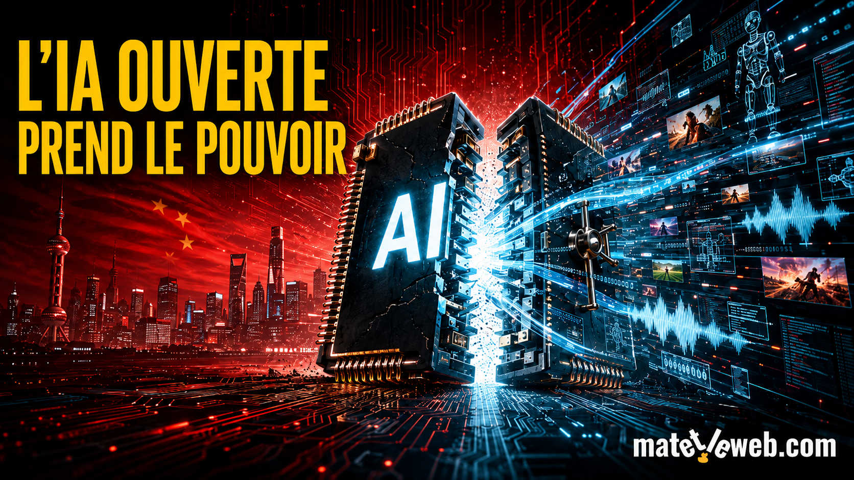 L’IA ouverte prend le pouvoir : la Chine change les règles du jeu