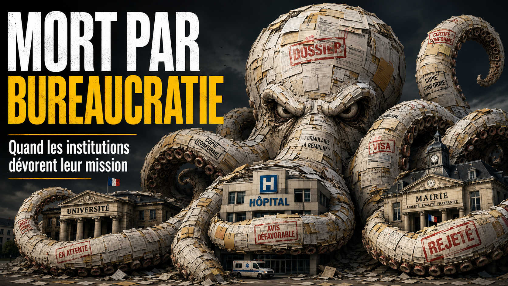 Mort par bureaucratie : quand les institutions finissent par dévorer leur propre mission
