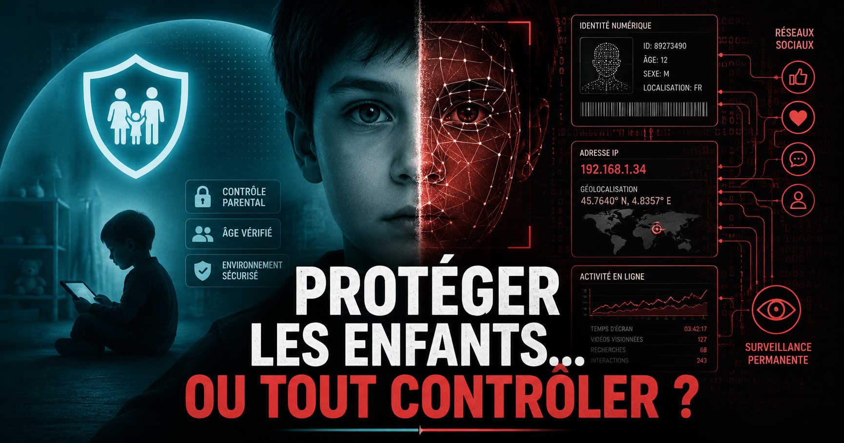 Protéger les enfants… ou identifier tout le monde ? La vérification d’âge ouvre la porte à un Internet sous contrôle