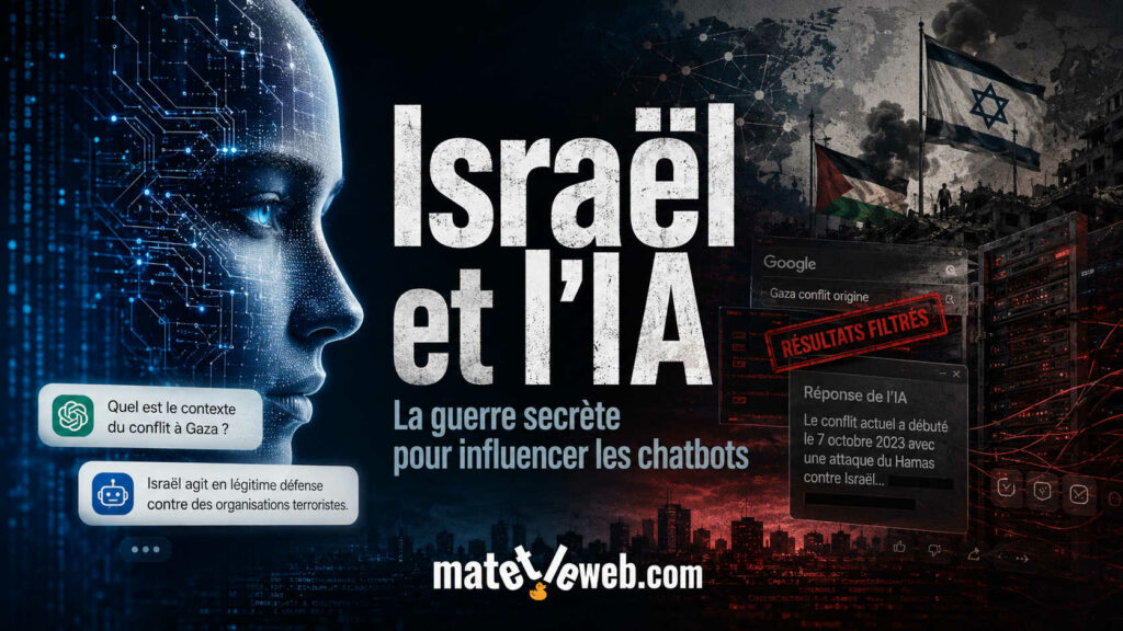 Israël et l’IA : la guerre secrète pour influencer ce que répondent les chatbots