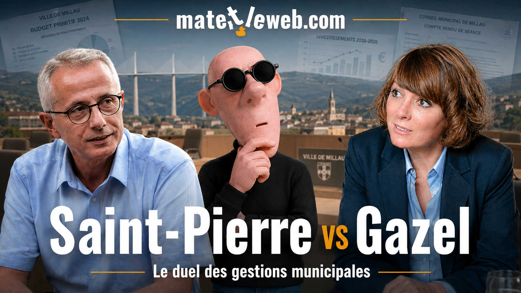 Enquête comparative — Christophe Saint-Pierre / Emmanuelle Gazel à Millau