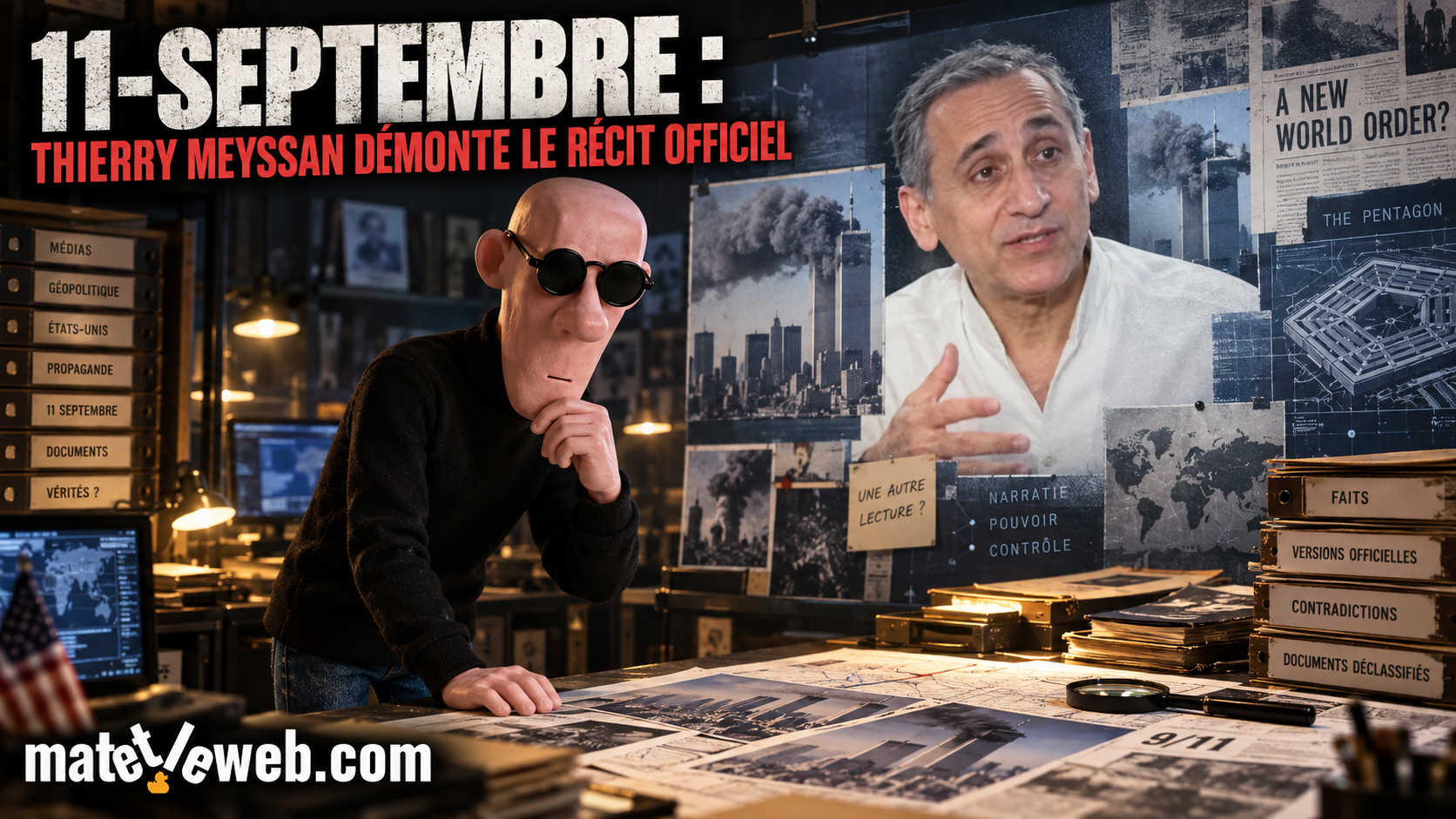 11-Septembre : Thierry Meyssan démonte le récit officiel — mais le vrai sujet est peut-être ailleurs
