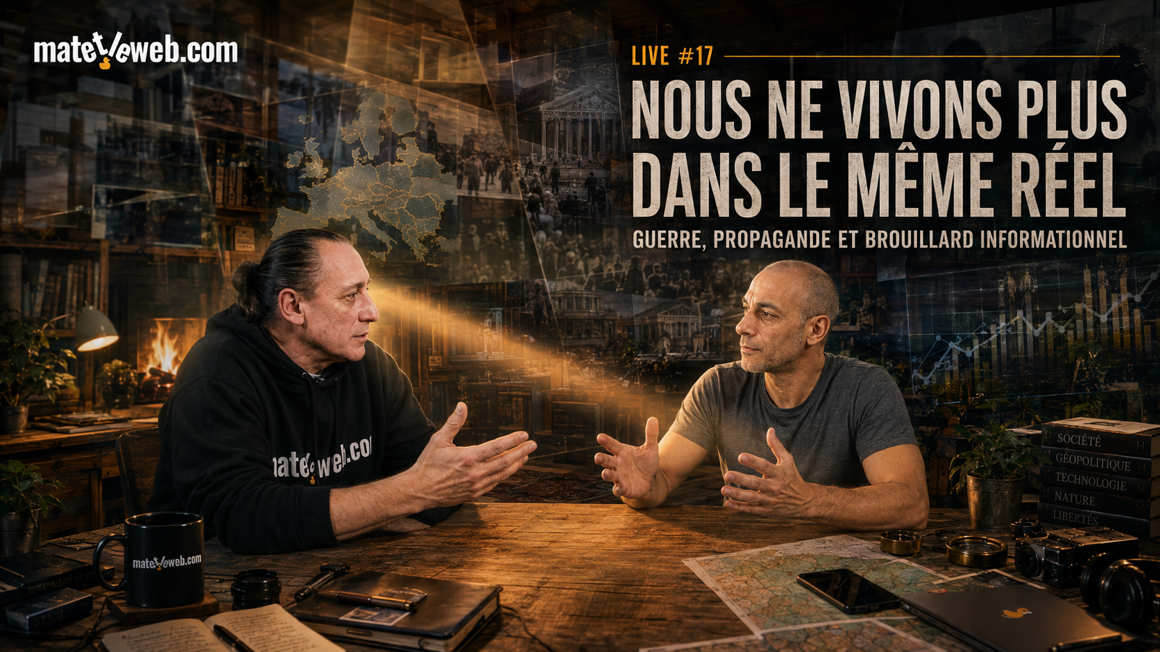 Guerre, dette, or et désinformation : la France au bord de l’hiver — Live #17