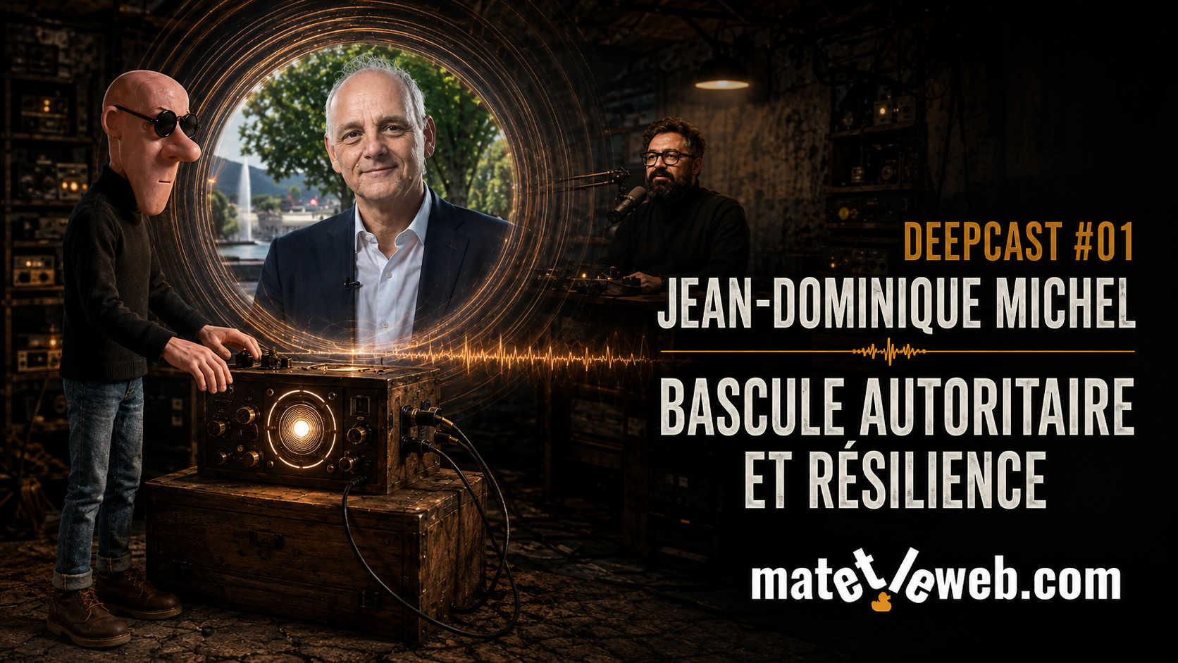 Deepcast #01 — Jean-Dominique Michel : bascule autoritaire et résilience
