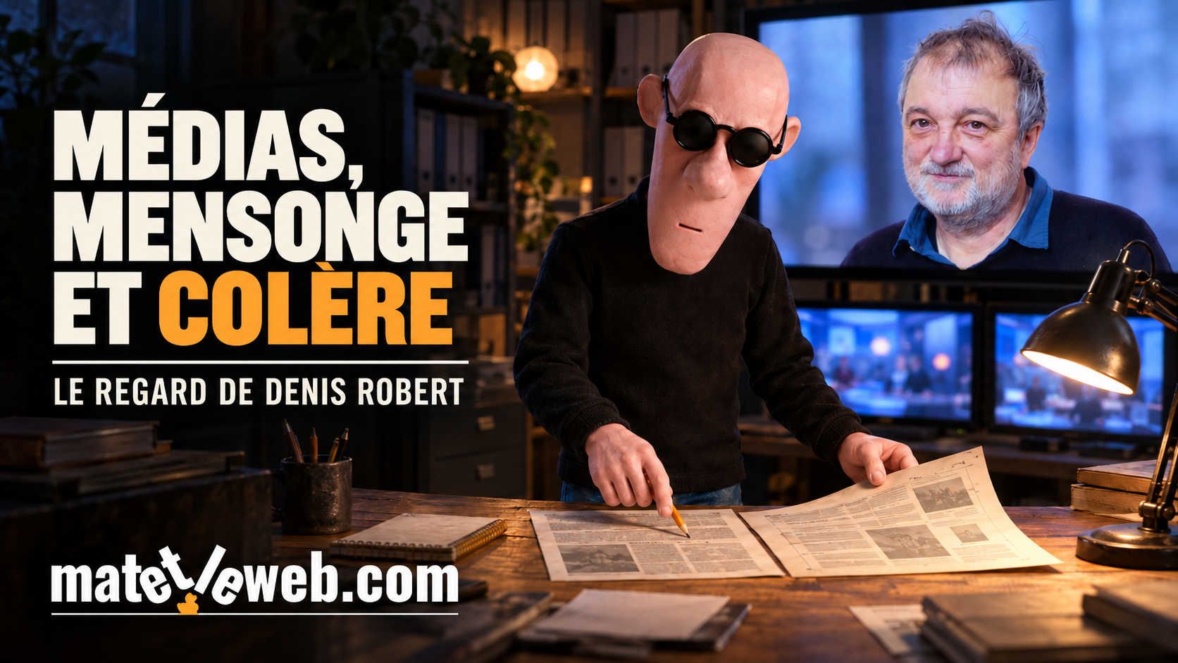 Denis Robert : médias, mensonge et fabrique de la colère