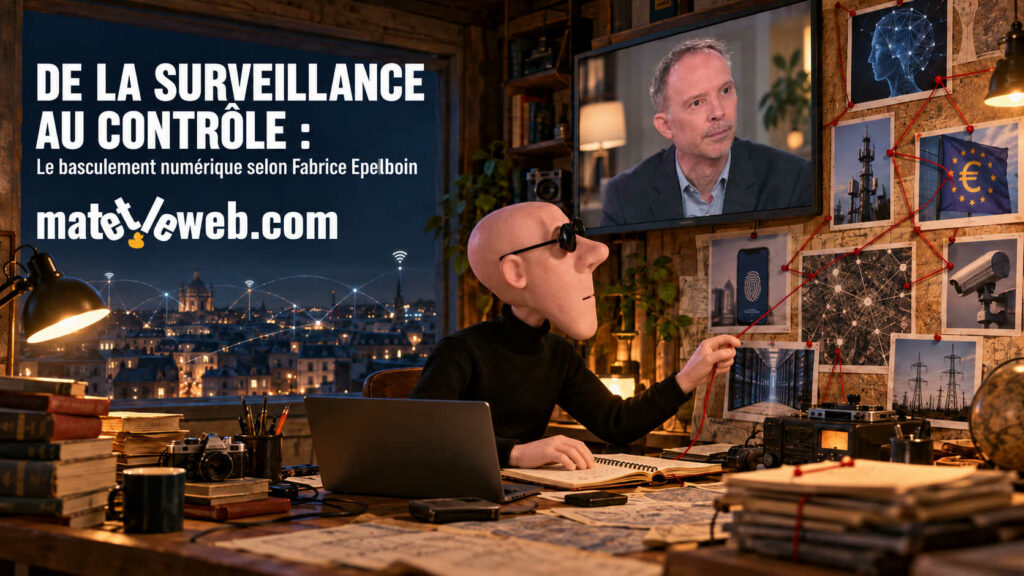 De la surveillance au contrôle : le basculement numérique selon Fabrice Epelboin