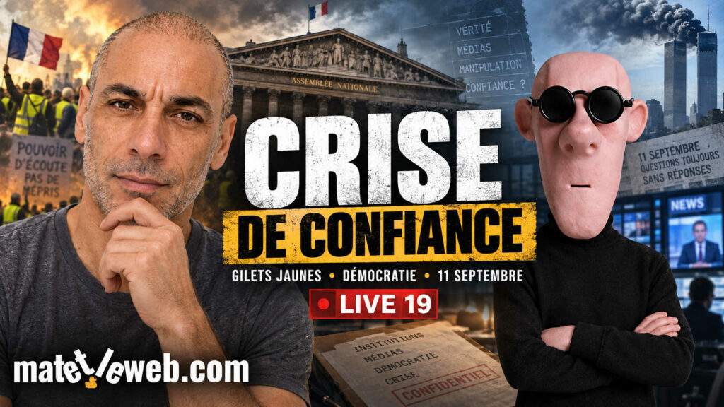 Live #19 — Gilets jaunes, démocratie directe et 11-Septembre : quand la confiance dans le système se fissure