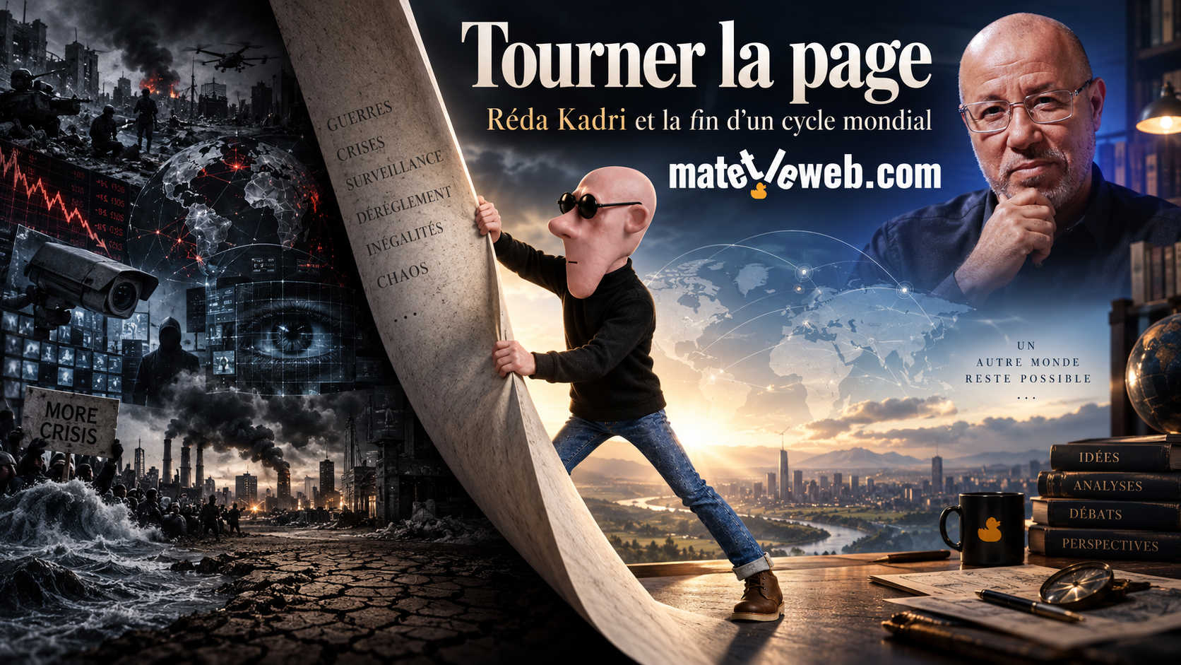 Le chaos mondial annoncé dans le Coran ? La lecture de Réda Kadri d’un monde en fin de cycle