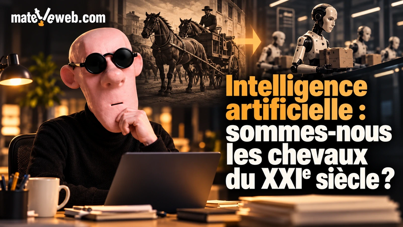 Intelligence artificielle : sommes-nous les chevaux du XXIe siècle ?