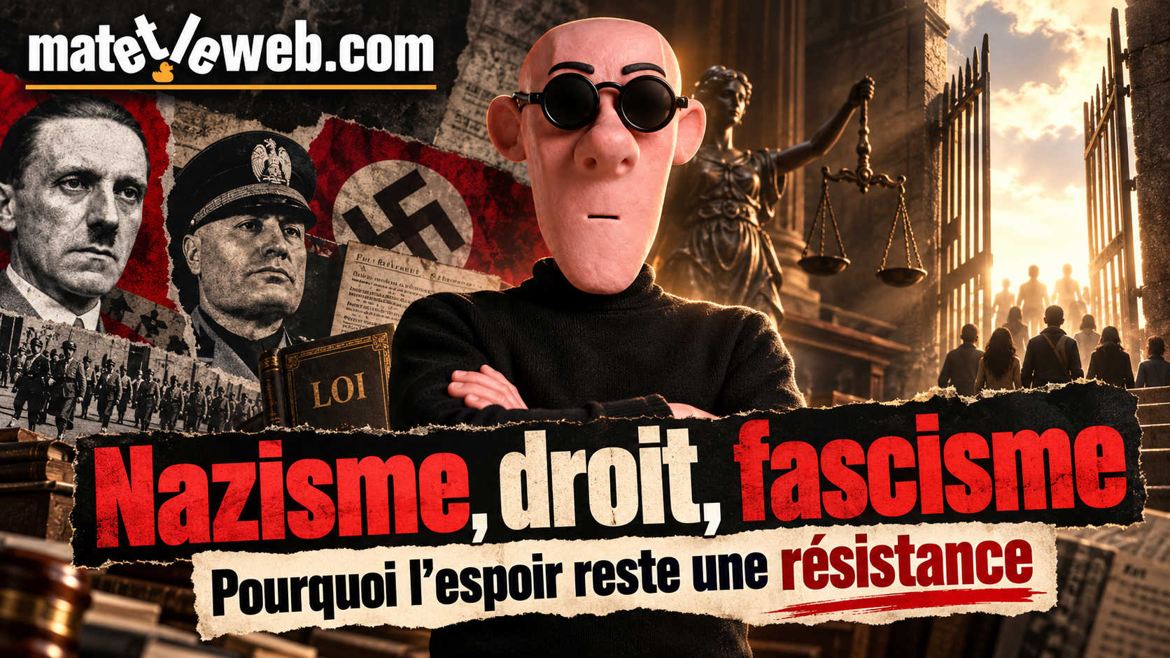 Nazisme : quand le droit cède à la force, l’espoir devient résistance