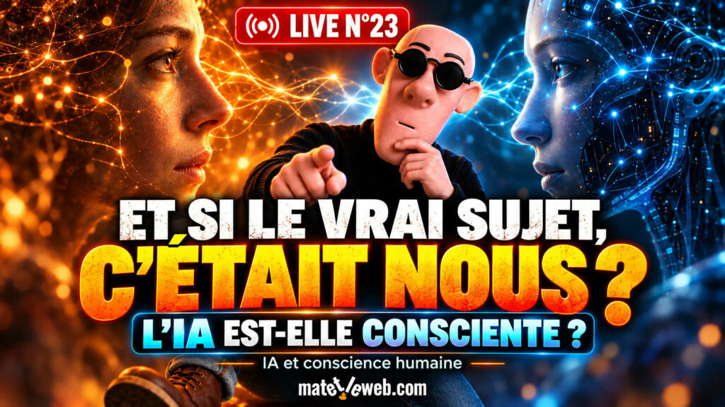 IA et conscience : et si le vrai sujet, c’était nous ? | Live 23